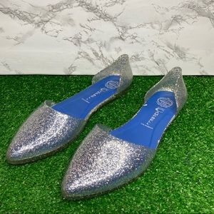 JEFFREY CAMPBELL • Jelly D'Orsay Flat ‘In Love’